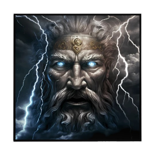 Portrait of Zeus Mahjong Mats