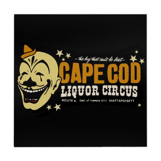 Vintage Clown Liquor Store Mahjong Mats