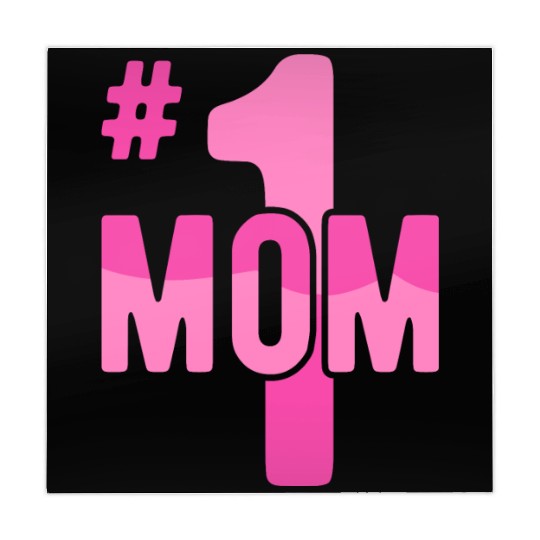 Hashtag Number One Mom Mothers Day Idea Mama Women Mahjong Mats
