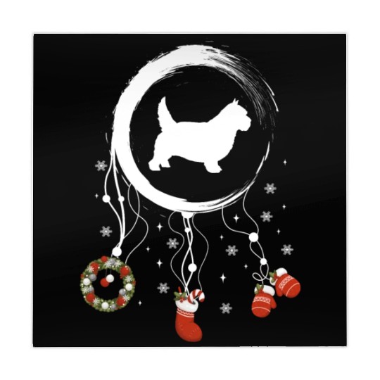 dog dreamcatcher Christmas Norwich Terrier Mahjong Mats