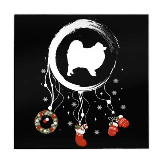 dog dreamcatcher Christmas Pomeranian Mahjong Mats