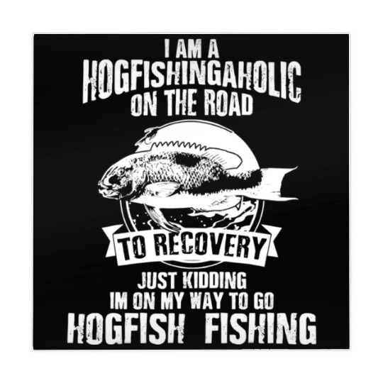 Hog Fish Merch Funny Great Fishermen Mahjong Mats