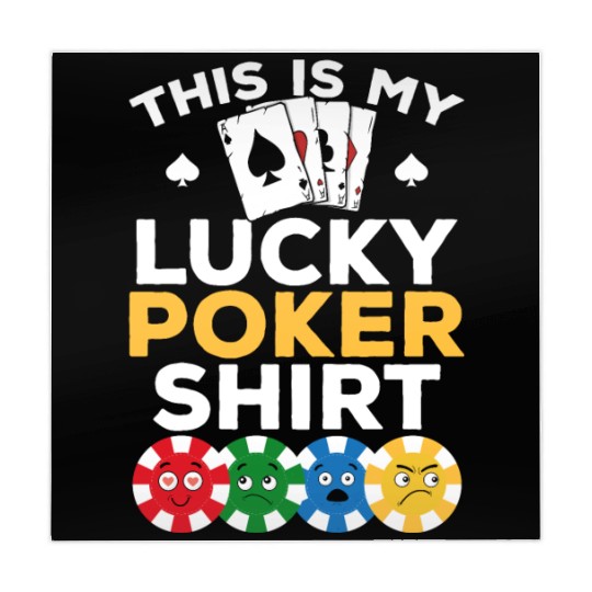 Poker Player - This Is My Lucky Poker Mahjong Mats - Poke