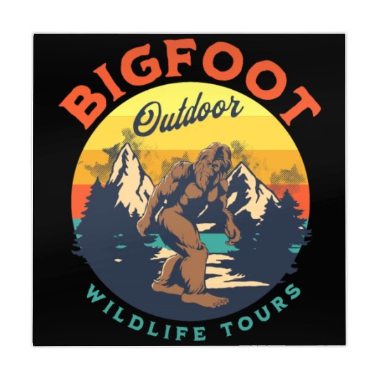 Bigfoot Outdoor Wild Nature Tours Mahjong Mats