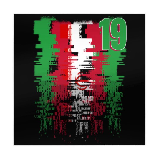 Iran Soccer team Jerseys Iran team 2022 number 19 Mahjong Mats