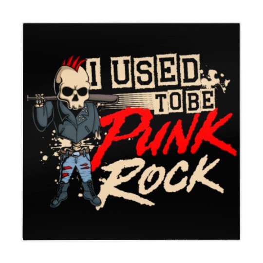 I Used To Be Punk Rock Musician Emo Punk Music Mahjong Mats