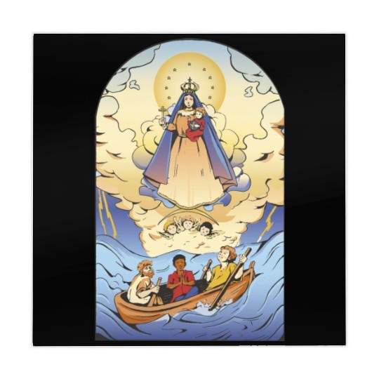 Christianity boat sailing ocean Christianity boat Mahjong Mats