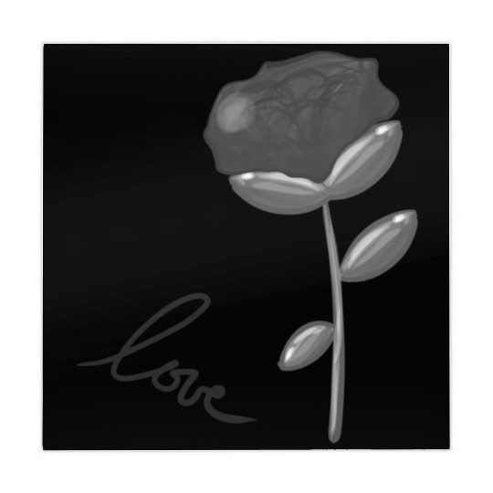 gray flower symbol nature Mahjong Mats