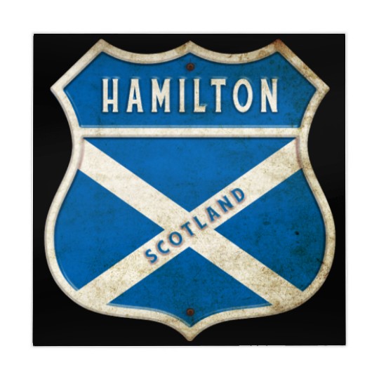 Hamilton Scotland coat of arms flag design Mahjong Mats