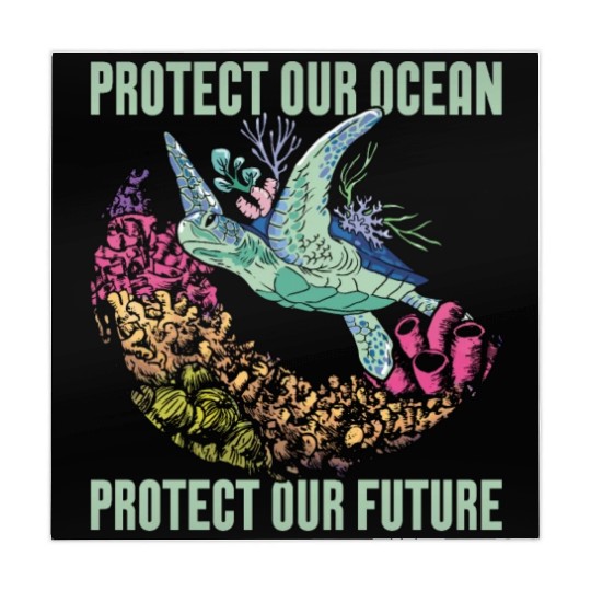 Marine Biology Protect Our Ocean Loves Marine Life Mahjong Mats