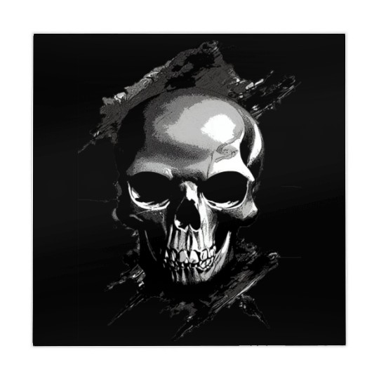 Silver Skull Mahjong Mats