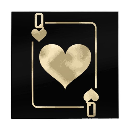 Queen Of Hearts Playing Card Halloween Mahjong Mats