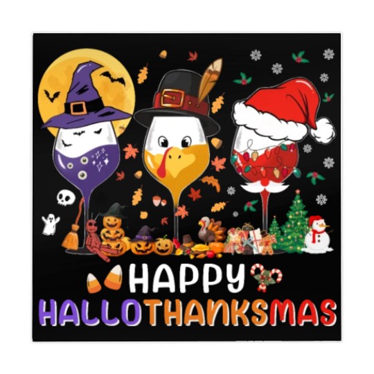 Hallothanksmas Halloween Thanksgiving Christmas Mahjong Mats