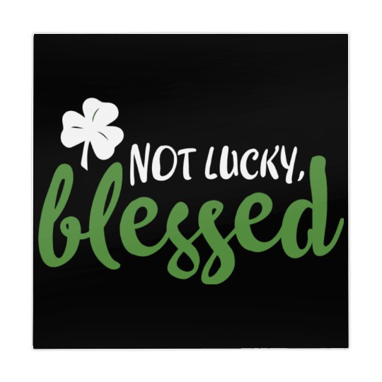 Not Lucky Blessed Shamrock St Patricks Irish Mahjong Mats