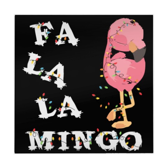 Fa La La Flamingo Family Christmas Mahjong Mats