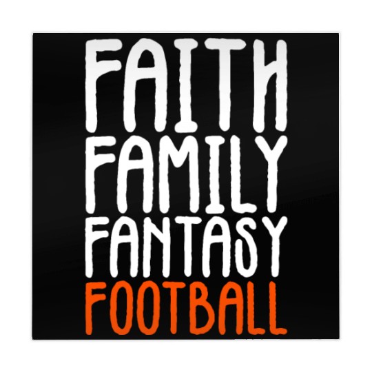 Faith Family Fantasy Football Mahjong Mats