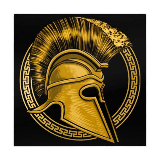Gold Gladiator Sparta Greek Gym Workout Mahjong Mats