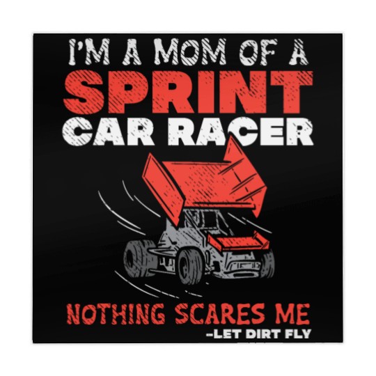 Mom Of A Sprint Car Racer Race Day Driver Mother Mahjong Mats