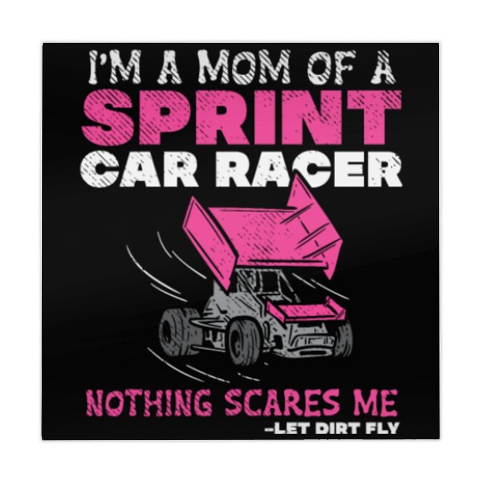 Mom Of A Sprint Car Racer Race Day Driver Mother P Mahjong Mats