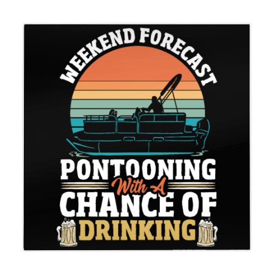 Weekend Forecast Pontooning Boat Pontoon Boating Mahjong Mats