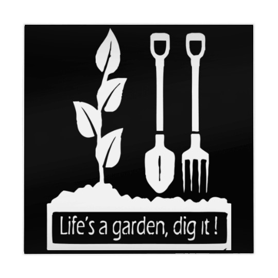 Lifes a garden dig it Mahjong Mats