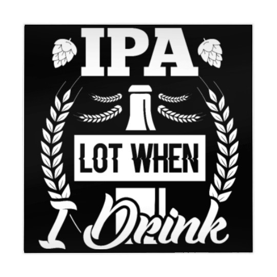 IPA Lot When I Drink, Beer Mahjong Mats