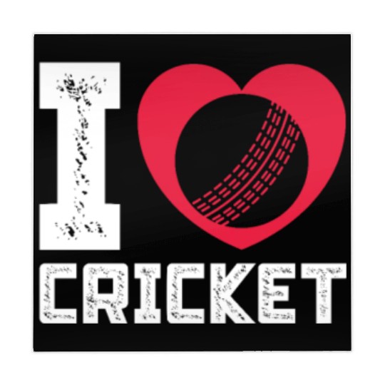 I Love Heart Cricket Mahjong Mats