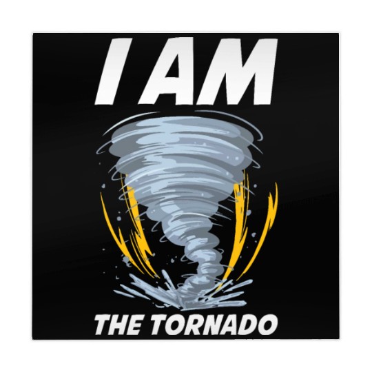 I Am The Tornado Funny Meteorology Gift Mahjong Mats
