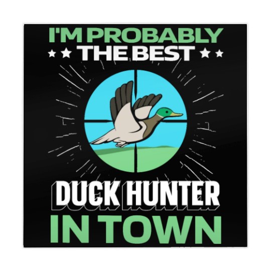 Duck Hunting Funny Mahjong Mats