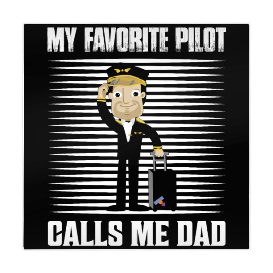 My Favorite Pilot Calls Me Dad Airline Aviation Mahjong Mats