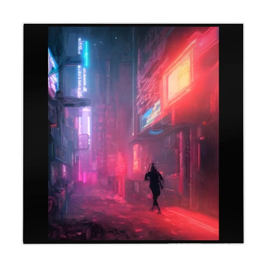 urban ninja stalking the night Mahjong Mats