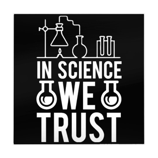 In Science We Trust Science Teacher Student Gifts Mahjong Mats