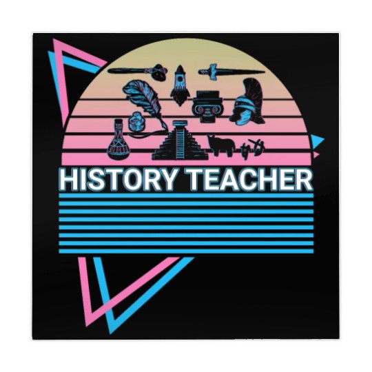 History Teacher Retro Mahjong Mats