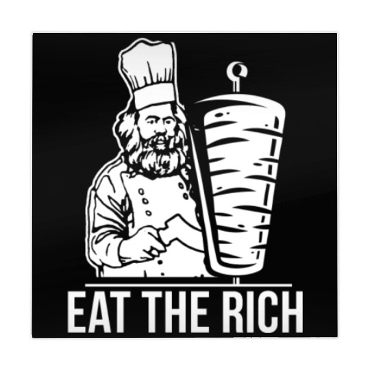 Eat the rich Karl Marx economist Mahjong Mats