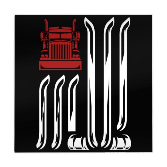 Truck Driver US FLAG, Truck, Trucker Dad Mahjong Mats