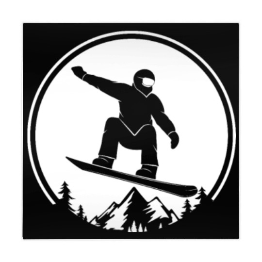 Snowboarding Snowboarder Snowboard Mahjong Mats