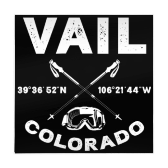 Vail Colorado, Skiing Mahjong Mats