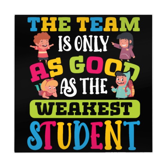 Teacher team as good as weakest student teachers Mahjong Mats