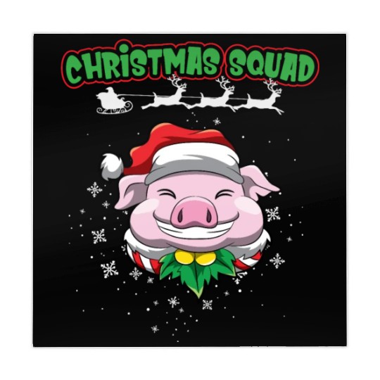 Christmas Squad X-Mas Animals Family Matching Xmas Mahjong Mats