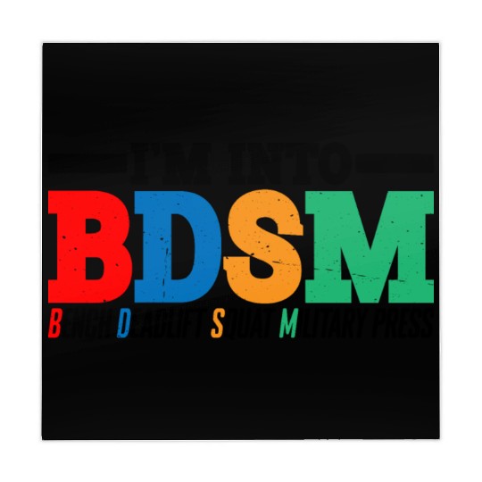 Im Into BDSM Bench Squat Deadlift Military Press16 Mahjong Mats