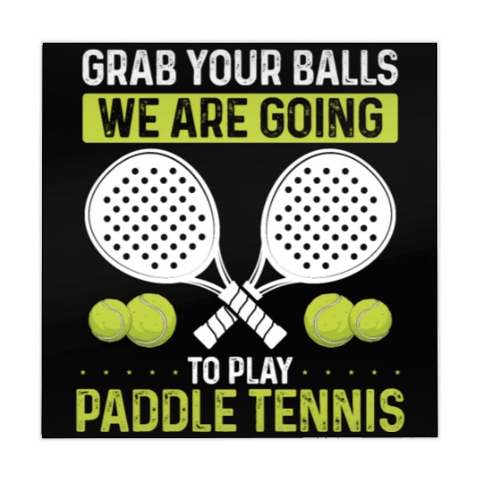 Paddle Tennis Player Match Grab your Balls Mahjong Mats