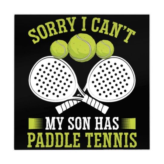 Paddle Tennis Player Match Dad Father Papa Mahjong Mats