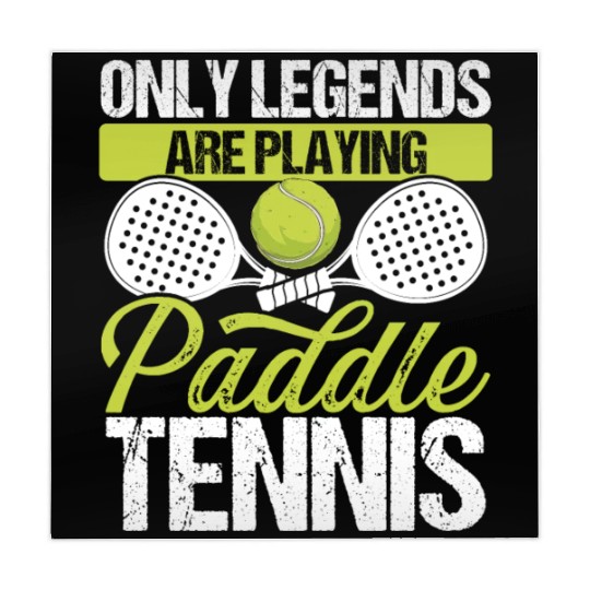 Paddle Tennis Player Match Only Legends Balls Mahjong Mats