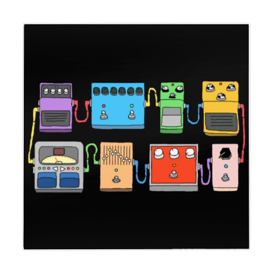 guitar pedals recording studio engineer guitarist Mahjong Mats