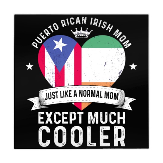 Puerto Rico Flag Ireland Mom Mothers Day Women Mahjong Mats