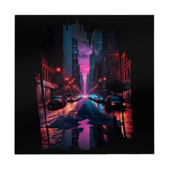 New York Vaporwave Aesthetic Retro Style Love NY Mahjong Mats