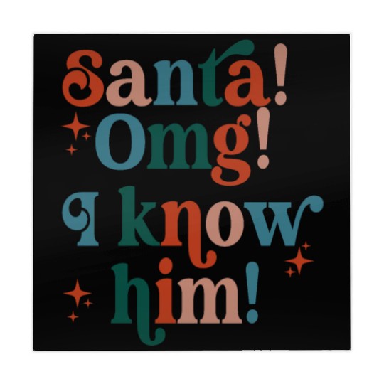 Santa! OMG! I Know Him! Mahjong Mats