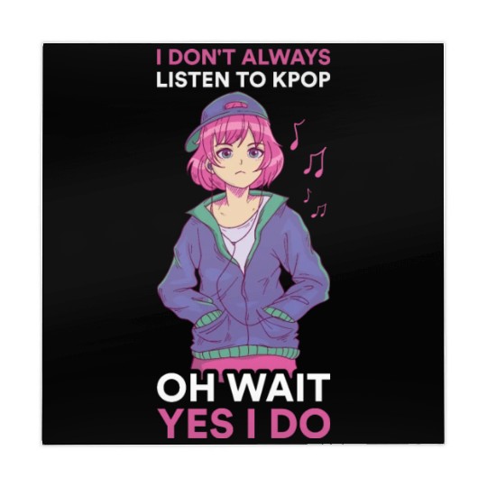 I Dont Always Listen To Kpop Funny Kpop Gift Mahjong Mats