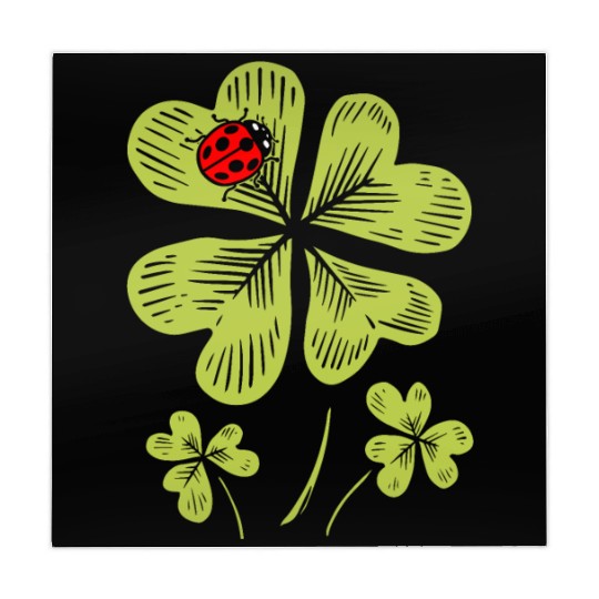 Ladybug St. Patricks Day Bug Catcher Entomologist Mahjong Mats