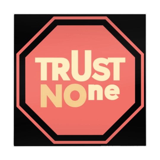trust no one Mahjong Mats